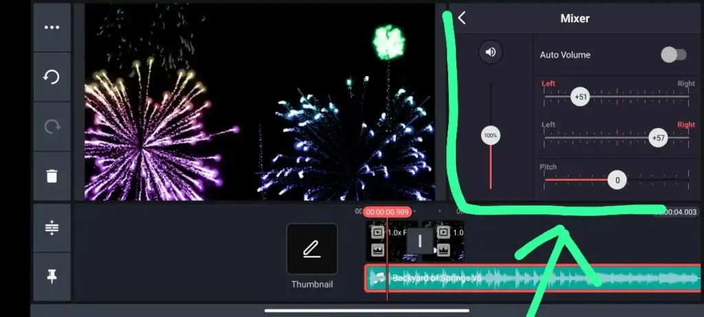 audio mixer kinemaster